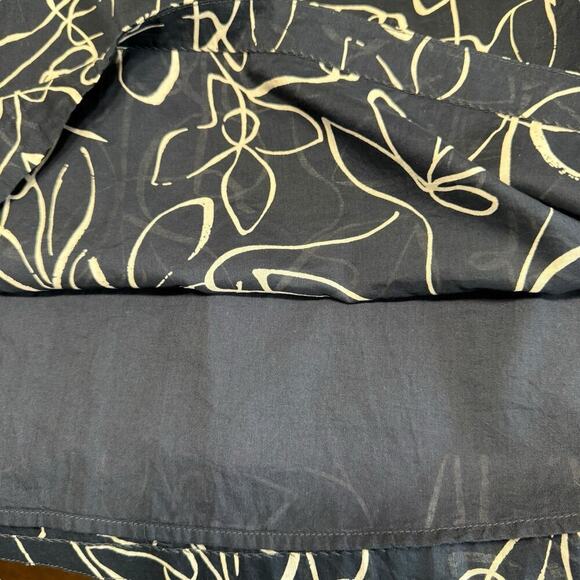 Seasalt Navy Paint Pot Skirt Linear Meditations Inkwell 10 Coastal Preppy Prep - Picture 8 of 10